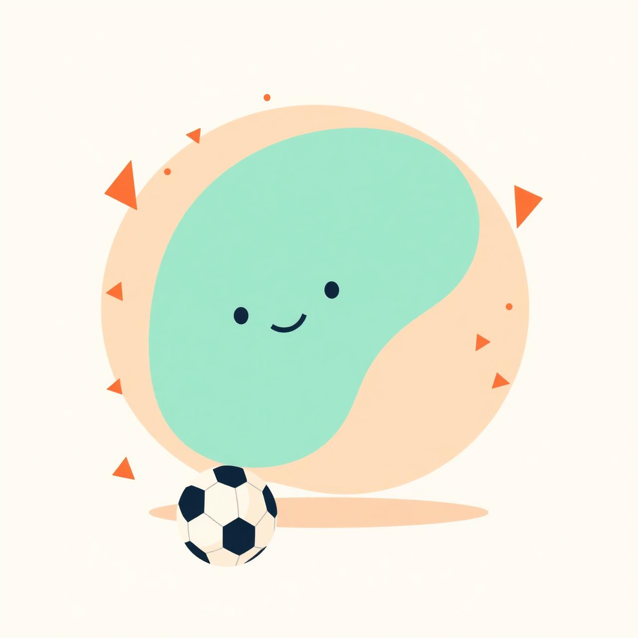 Illustration de célébration football